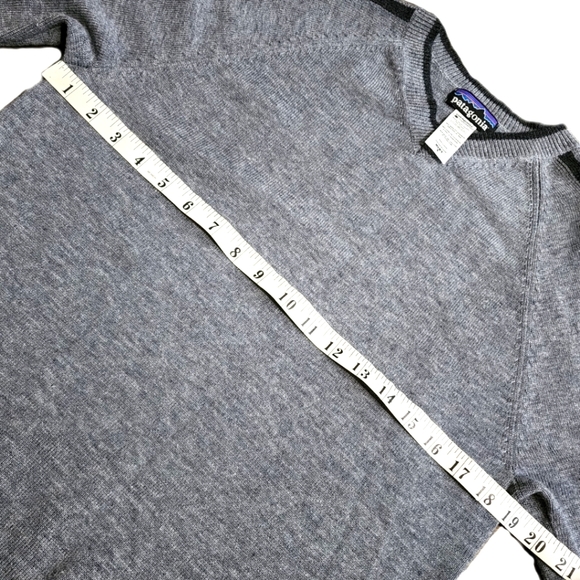 Patagonia Mens Wool Cashmere Long Sleever Sweater - Picture 7 of 8